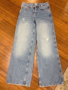 BDG Faded Light Blue Bootcut Jeans for Men